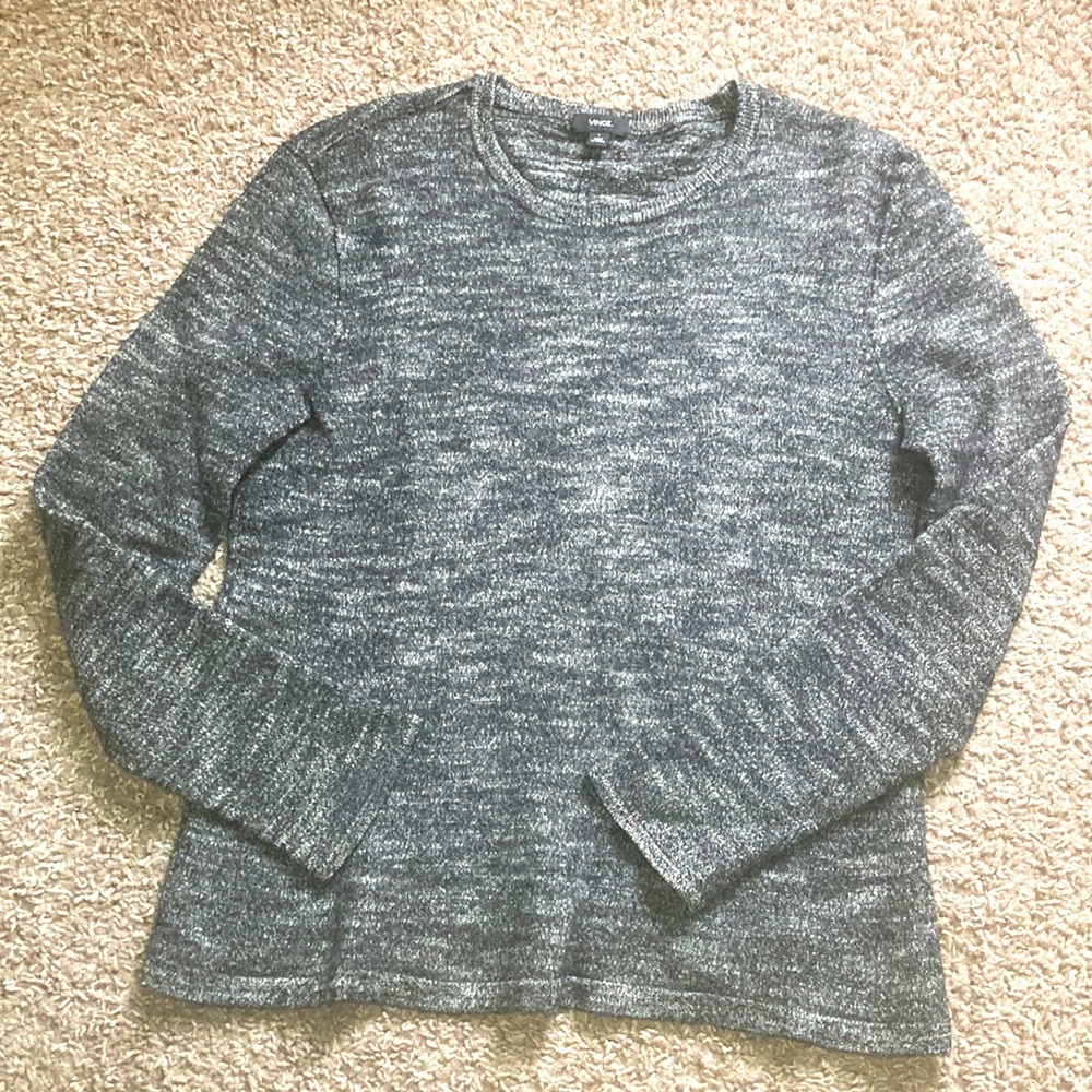 - Vince Wool Cashmere Crew Neck Pullover  Sweater Size Large (small large)